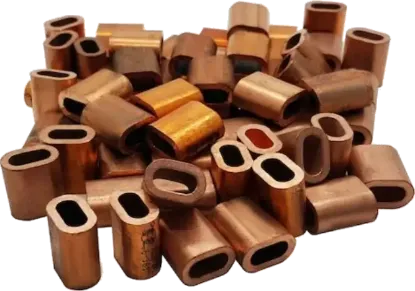 Picture of Copper Ferrules. Pack of 100.