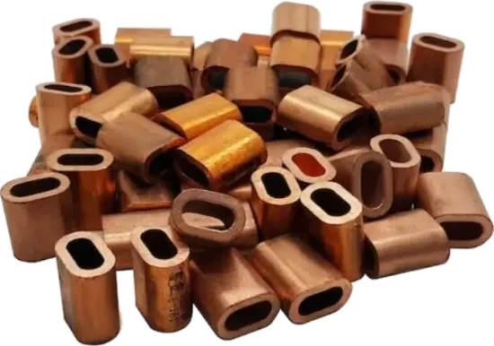 Picture of Copper Ferrules. Pack of 100.