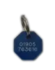 Octagonal Plastic Dog Tag (Mini)