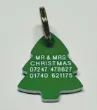 Picture of Plastic Pet Tag Christmas Tags