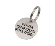 Picture of Stainless Steel Round Dog ID Tag (Small)