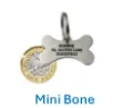 Picture of Stainless Steel Bone Dog ID Tag (Mini)