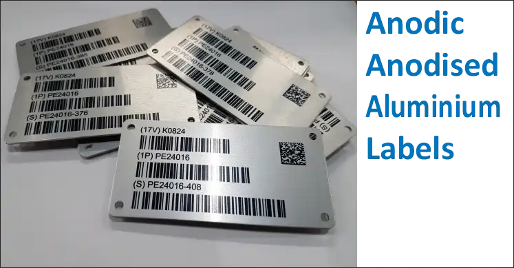 Anodised Aluminium labels