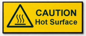 Picture of Caution hot surface