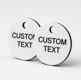 Picture of 27mm dia. Customised Traffolite Valve Tags